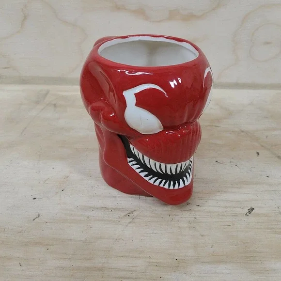 Marvel | Dining | Marvel Red Venom Carnage 6oz 3d Coffee Mug Spiderman |  Poshmark